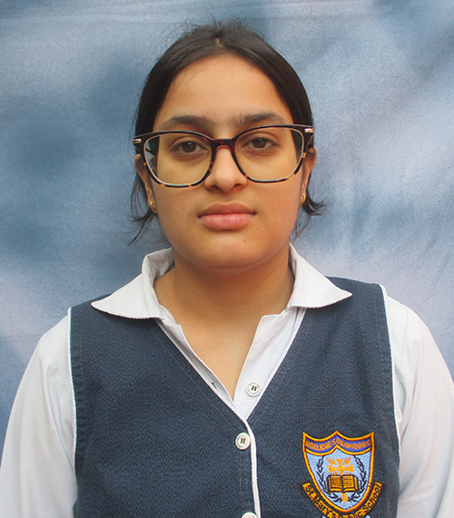 Anshika Rathi <br /> Vice Sports Captain