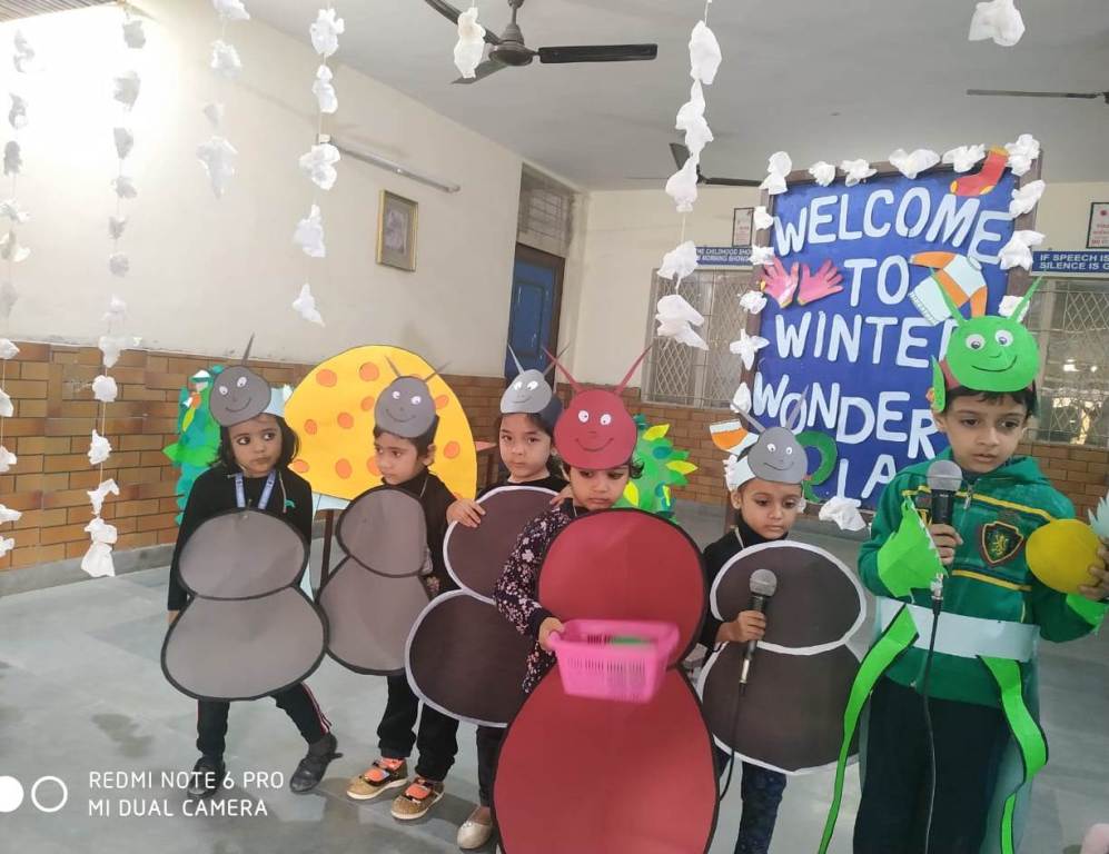 FANCY DRESS PRESENTATION BY PRE SCHOOL AND PRE PRIMARY FOR AN ACTIVITY  WINTER WONDER LAND 2019 :: St. Mary's Public School