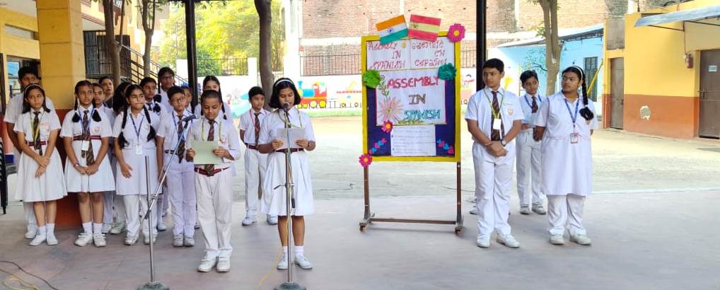 ASSEMBLY IN SPANISH St Mary s Public School