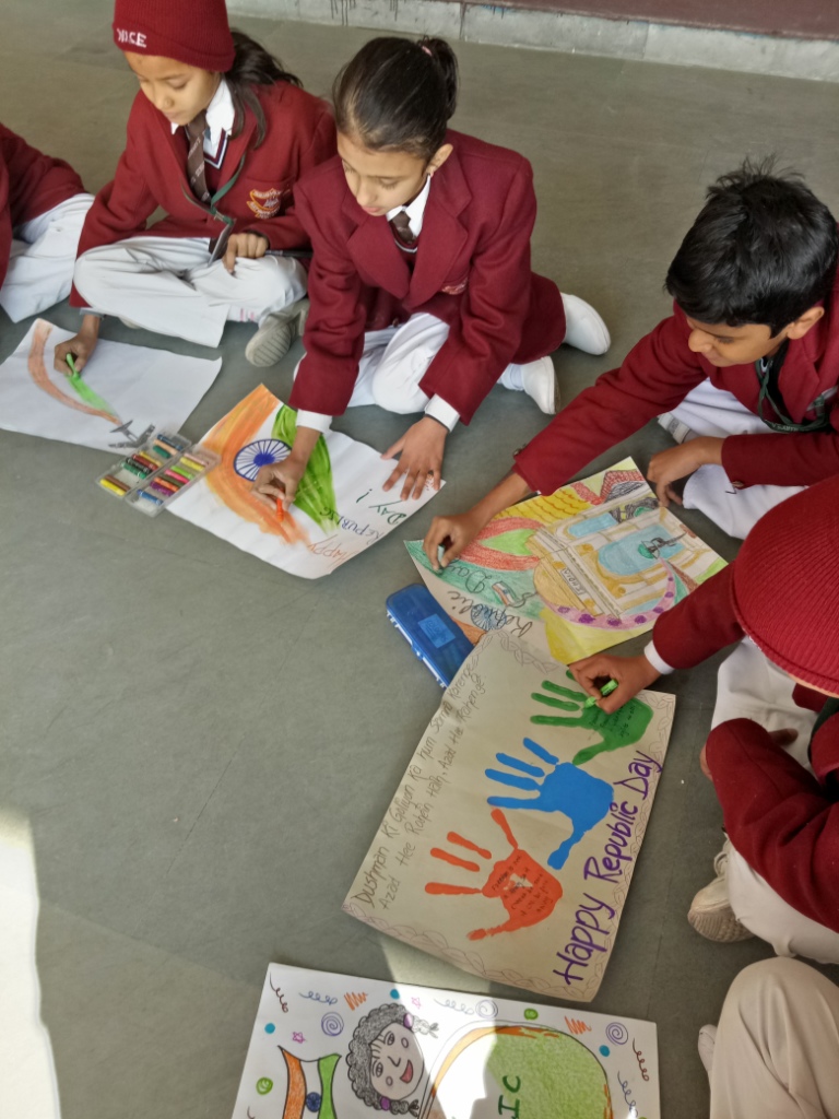 Drawing Competition on Republic Day :: St. Mary's Public School